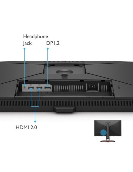 BenQ 9H.LKTLA.TBE pantalla para PC 68,6 cm (27") 3840 x 2160 Pixeles 4K Ultra HD LED Negro