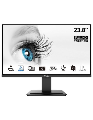 MSI Pro MP2412 pantalla para PC 60,5 cm (23.8") 1920 x 1080 Pixeles Full HD LCD Negro