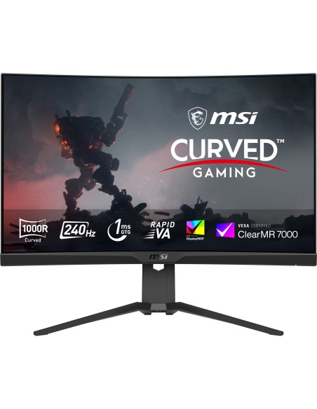 MSI MPG 275CQRXF pantalla para PC 68,6 cm (27") 2560 x 1440 Pixeles Wide Quad HD Negro