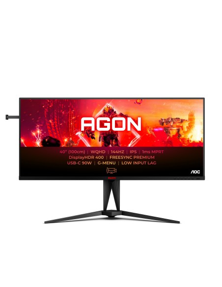 AOC AGON 5 AG405UXC pantalla para PC 101,6 cm (40") 3440 x 1440 Pixeles Wide Quad HD LCD Negro