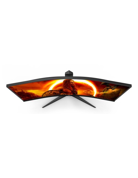 AOC G2 CU34G2XP pantalla para PC 86,4 cm (34") 3440 x 1440 Pixeles UltraWide Quad HD LED Negro, Rojo