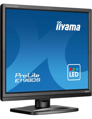 iiyama ProLite E1980S-B1 pantalla para PC 48,3 cm (19") 1280 x 1024 Pixeles VGA LED Negro