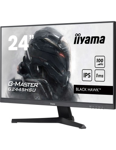 iiyama G-MASTER G2445HSU-B2 pantalla para PC 60,5 cm (23.8") 1920 x 1080 Pixeles Full HD LCD Negro