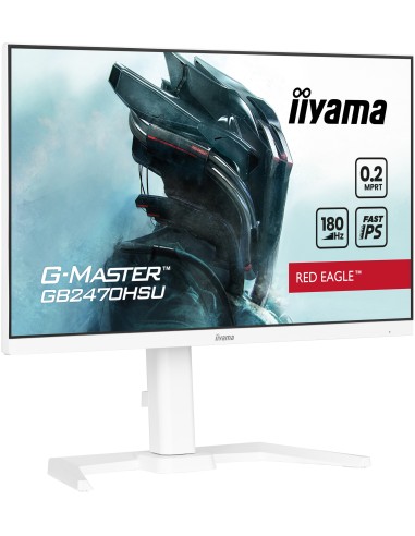 iiyama G-MASTER GB2470HSU-W6 pantalla para PC 60,5 cm (23.8") 1920 x 1080 Pixeles Full HD LED Blanco