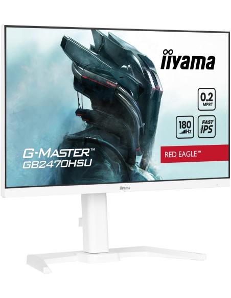 iiyama G-MASTER GB2470HSU-W6 pantalla para PC 60,5 cm (23.8") 1920 x 1080 Pixeles Full HD LED Blanco