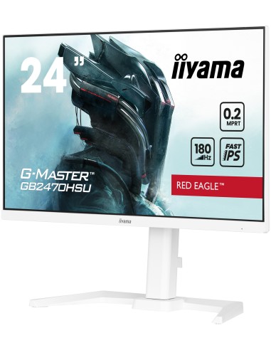 iiyama G-MASTER GB2470HSU-W6 pantalla para PC 60,5 cm (23.8") 1920 x 1080 Pixeles Full HD LED Blanco