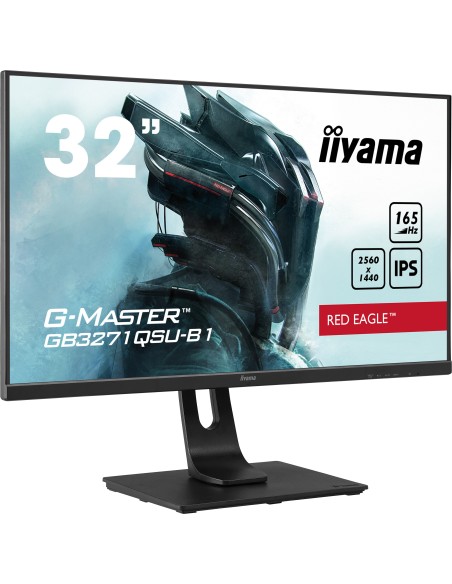 iiyama G-MASTER GB3271QSU-B1 pantalla para PC 80 cm (31.5") 2560 x 1440 Pixeles Wide Quad HD LED Negro