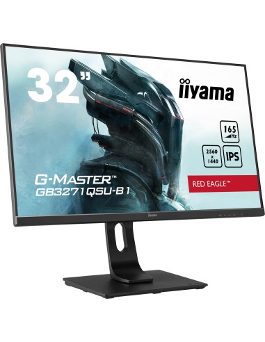 iiyama G-MASTER GB3271QSU-B1 pantalla para PC 80 cm (31.5") 2560 x 1440 Pixeles Wide Quad HD LED Negro
