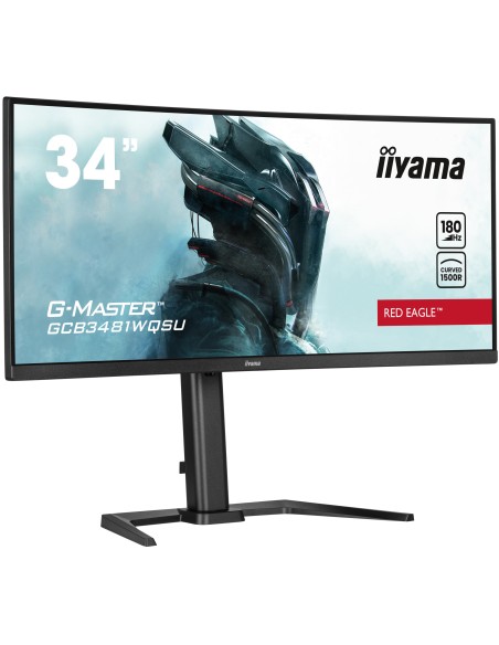 iiyama G-MASTER GCB3481WQSU-B1 pantalla para PC 86,4 cm (34") 3440 x 1440 Pixeles UltraWide Quad HD LCD Negro