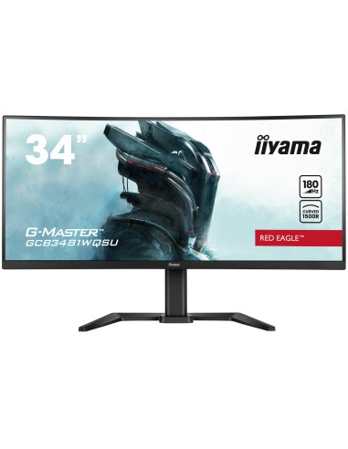 iiyama G-MASTER GCB3481WQSU-B1 pantalla para PC 86,4 cm (34") 3440 x 1440 Pixeles UltraWide Quad HD LCD Negro