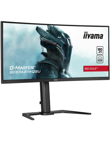 iiyama G-MASTER GCB3481WQSU-B1 pantalla para PC 86,4 cm (34") 3440 x 1440 Pixeles UltraWide Quad HD LCD Negro