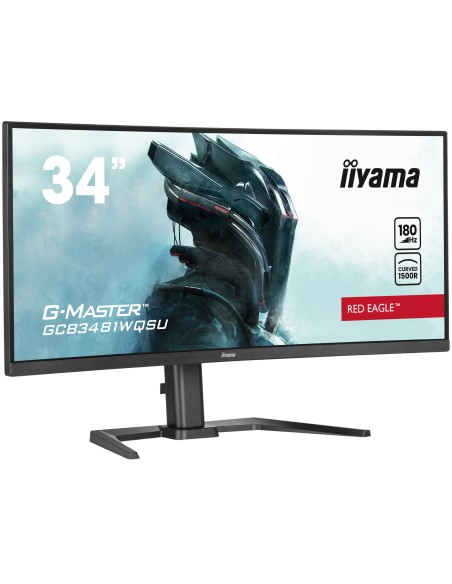 iiyama G-MASTER GCB3481WQSU-B1 pantalla para PC 86,4 cm (34") 3440 x 1440 Pixeles UltraWide Quad HD LCD Negro