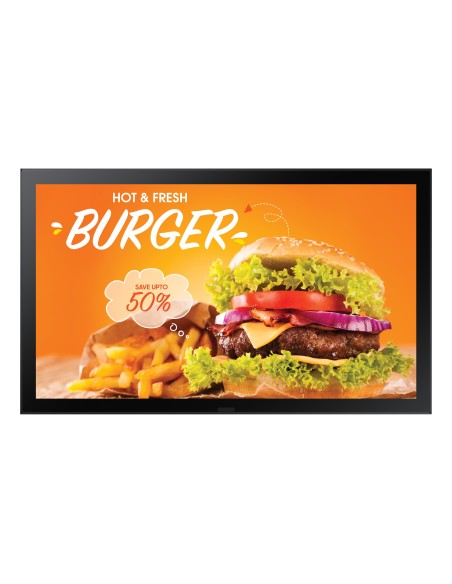 Samsung OH24B Pantalla plana para señalización digital 61 cm (24") LCD Wifi 1500 cd   m² Full HD Negro Procesador incorporado