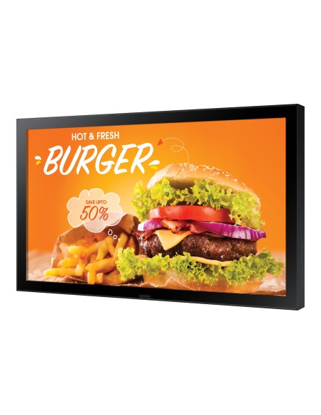 Samsung OH24B Pantalla plana para señalización digital 61 cm (24") LCD Wifi 1500 cd   m² Full HD Negro Procesador incorporado