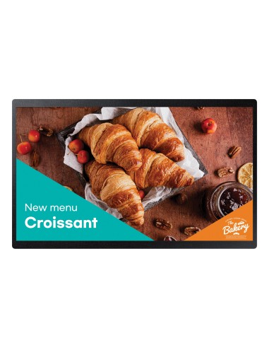 Samsung QB24C Pantalla plana para señalización digital 61 cm (24") LED Wifi 250 cd   m² Full HD Negro Procesador incorporado