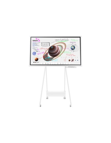 Samsung WM65B pizarra blanca interactiva 165,1 cm (65") 3840 x 2160 Pixeles Pantalla táctil Gris, Blanco