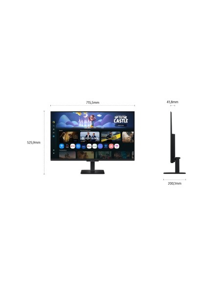Samsung LS32FM502EUXEN pantalla para PC 81,3 cm (32") 1920 x 1080 Pixeles Full HD LED Negro
