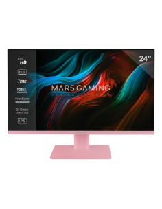 Mars Gaming MV-24P pantalla para PC 61 cm (24") 1920 x 1080 Pixeles Full HD LED Rosa 2