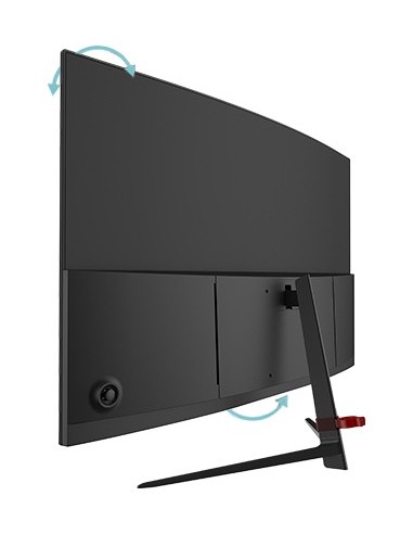 Mars Gaming MV-27C pantalla para PC 68,6 cm (27") 1920 x 1080 Pixeles Full HD Negro