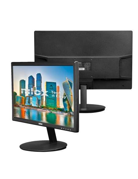 Nilox NXM19FHD11 pantalla para PC 47 cm (18.5") 1366 x 768 Pixeles HD LED Negro