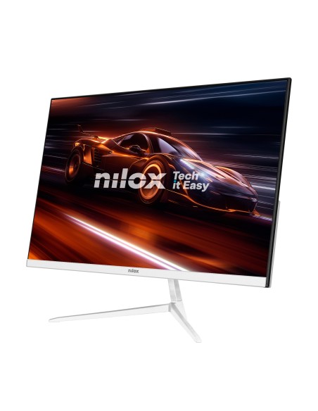 Nilox MONITOR 24 IPS 200HZ 1MS HDMI Y DP pantalla para PC 60,5 cm (23.8") 1920 x 1080 Pixeles Full HD LCD Blanco