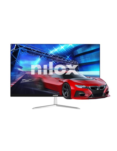 Nilox Monitor de 24" FHD, IPS, con puertos HDMI, VGA y DP
