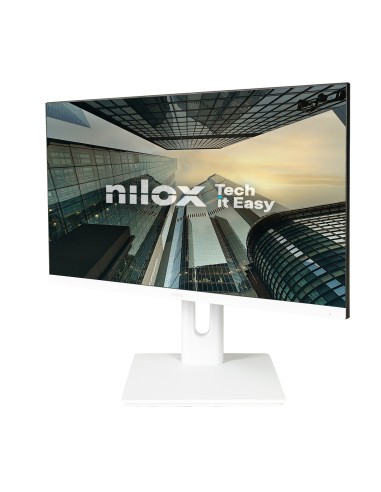 Nilox NXM24REGWEB01W pantalla para PC 60,5 cm (23.8") 1920 x 1080 Pixeles Full HD LED Blanco