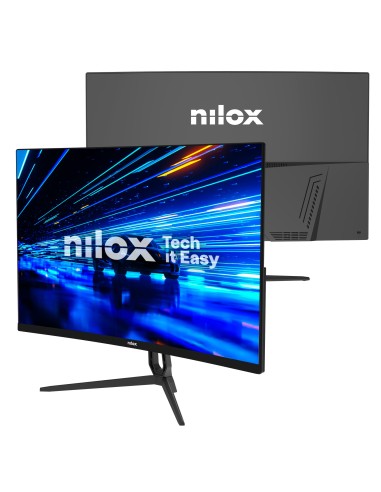 Nilox NXM27CRV2001 pantalla para PC 68,6 cm (27") 1920 x 1080 Pixeles Full HD LED Negro