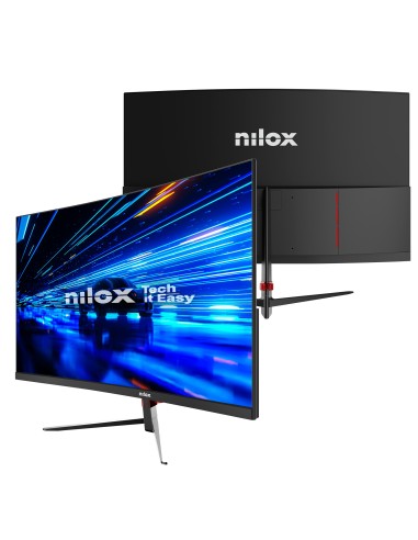 Nilox NXM27FHD18001 pantalla para PC 68,6 cm (27") 1920 x 1080 Pixeles LED Negro
