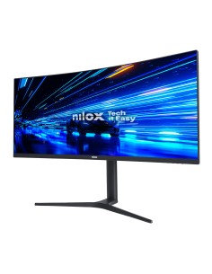 Nilox MONITOR 34" NXM344KD11 ULTRAWIDE 4K CURVO 144HZ 2HDMI 2DP 1MS MMDIA pantalla para PC 86,4 cm (34") 3440 x 1440 Pixeles 2
