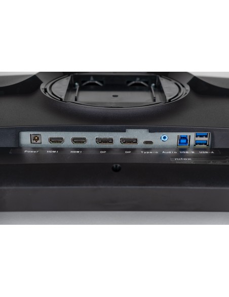 Nilox NXM49CRVDC pantalla para PC 124,5 cm (49") 5120 x 1440 Pixeles Dual QHD LED Negro