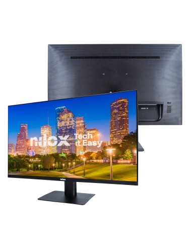 Nilox Monitor Desktop - Monitor 27", 2K, IPS, 100Hz, 2 HDMI, 1 DP, 1ms, Multimedia