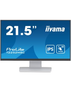 iiyama ProLite T2252MSC-W2 pantalla para PC 54,6 cm (21.5") 1920 x 1080 Pixeles Full HD LCD Pantalla táctil Mesa Blanco 2