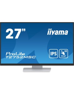 iiyama ProLite T2752MSC-W1 pantalla para PC 68,6 cm (27") 1920 x 1080 Pixeles Full HD LED Pantalla táctil Blanco 2