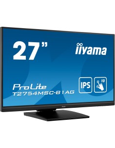 iiyama ProLite T2754MSC-B1AG pantalla para PC 68,6 cm (27") 1920 x 1080 Pixeles Full HD LED Pantalla táctil Multi-usuario Negro
