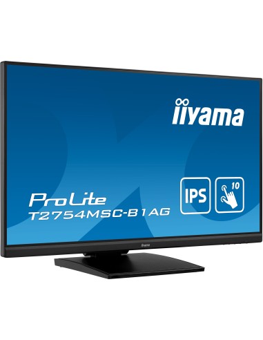 iiyama ProLite T2754MSC-B1AG pantalla para PC 68,6 cm (27") 1920 x 1080 Pixeles Full HD LED Pantalla táctil Multi-usuario Negro