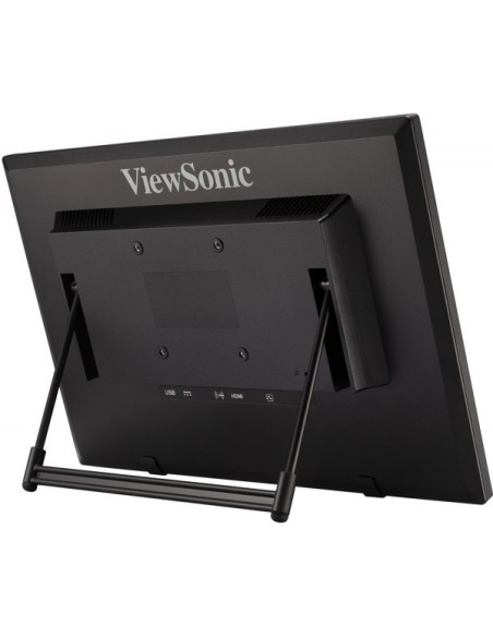 Viewsonic TD1630-3 pantalla para PC 39,6 cm (15.6") 1366 x 768 Pixeles HD LCD Pantalla táctil Multi-usuario Negro