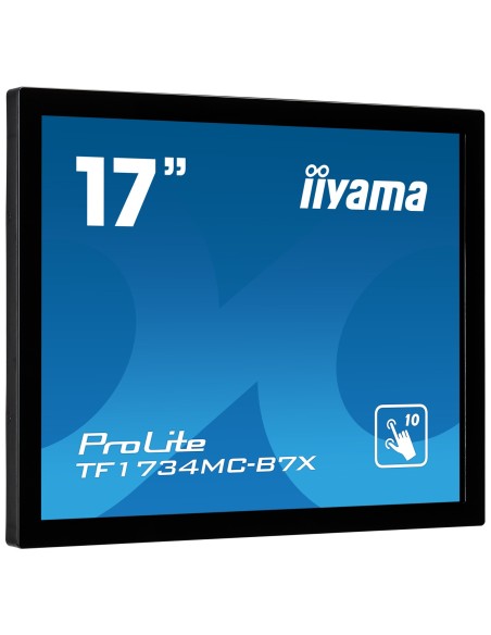 iiyama TF1734MC-B7X pantalla para PC 43,2 cm (17") 1280 x 1024 Pixeles SXGA LED Pantalla táctil Negro