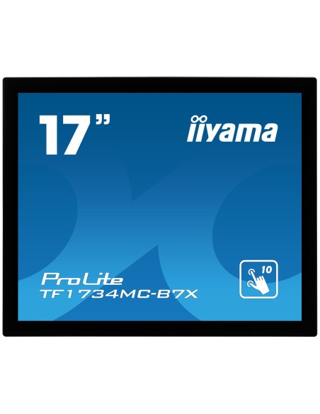 iiyama TF1734MC-B7X pantalla para PC 43,2 cm (17") 1280 x 1024 Pixeles SXGA LED Pantalla táctil Negro