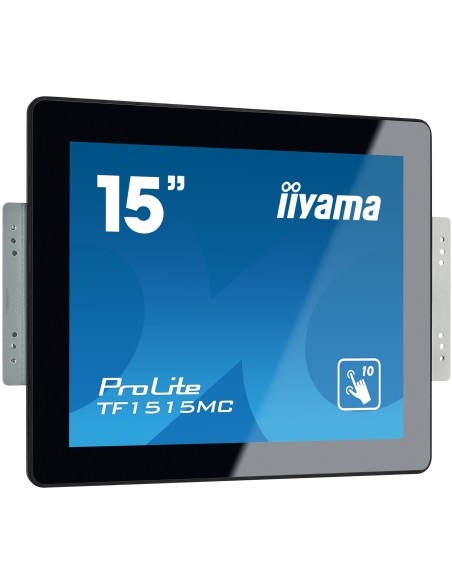 iiyama TF1515MC-B2 pantalla para PC 38,1 cm (15") 1024 x 768 Pixeles XGA LED Pantalla táctil Negro