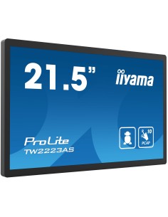 iiyama TW2223AS-B2 pantalla para PC 54,6 cm (21.5") 1920 x 1080 Pixeles Full HD Pantalla táctil Negro