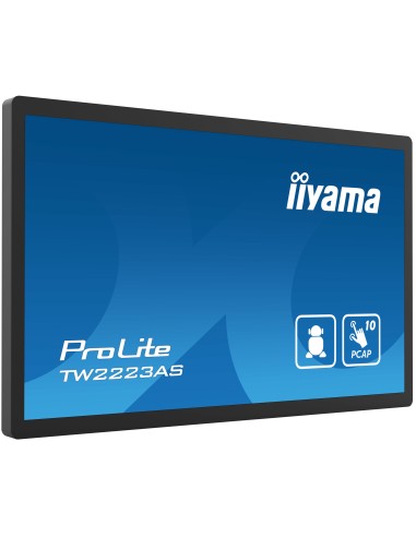 iiyama TW2223AS-B2 pantalla para PC 54,6 cm (21.5") 1920 x 1080 Pixeles Full HD Pantalla táctil Negro