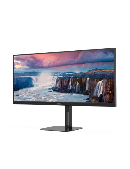 AOC V5 U34V5C BK pantalla para PC 86,4 cm (34") 3440 x 1440 Pixeles UltraWide Quad HD LCD Negro