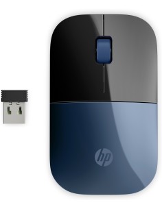 HP Ratón inalámbrico azul Z3700 2