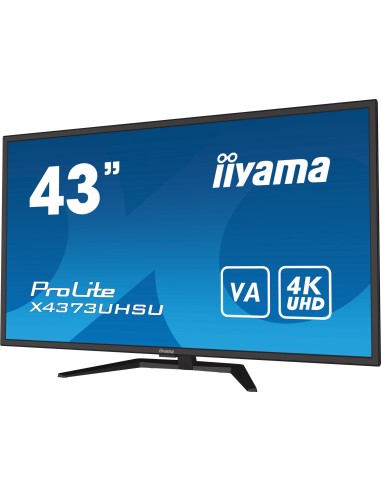iiyama ProLite X4373UHSU-B1 pantalla para PC 108 cm (42.5") 3840 x 2160 Pixeles 4K Ultra HD Negro