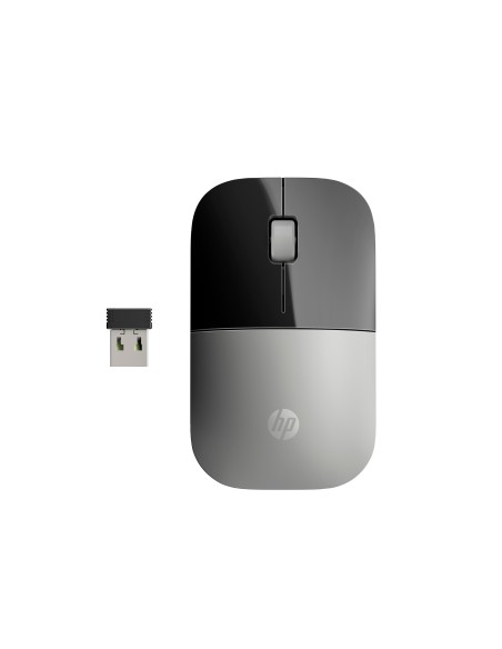 HP Ratón inalámbrico Z3700 plateado