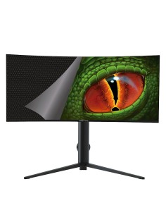 KeepOut XGM34UW LED display 86,4 cm (34") 3440 x 1440 Pixeles UltraWide Quad HD Negro, Rojo 2