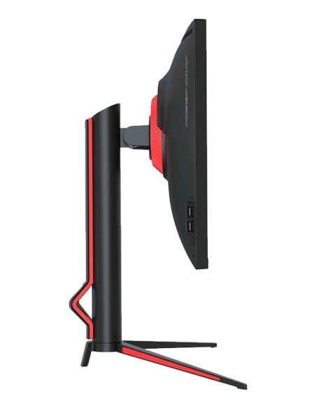 KeepOut XGM34UW LED display 86,4 cm (34") 3440 x 1440 Pixeles UltraWide Quad HD Negro, Rojo