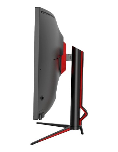 KeepOut XGM49UW5K pantalla para PC 124,5 cm (49") 5120 x 1440 Pixeles SDQHD Negro