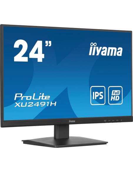 iiyama ProLite XU2491H-B1 pantalla para PC 60,5 cm (23.8") 1920 x 1080 Pixeles Full HD LED Negro
